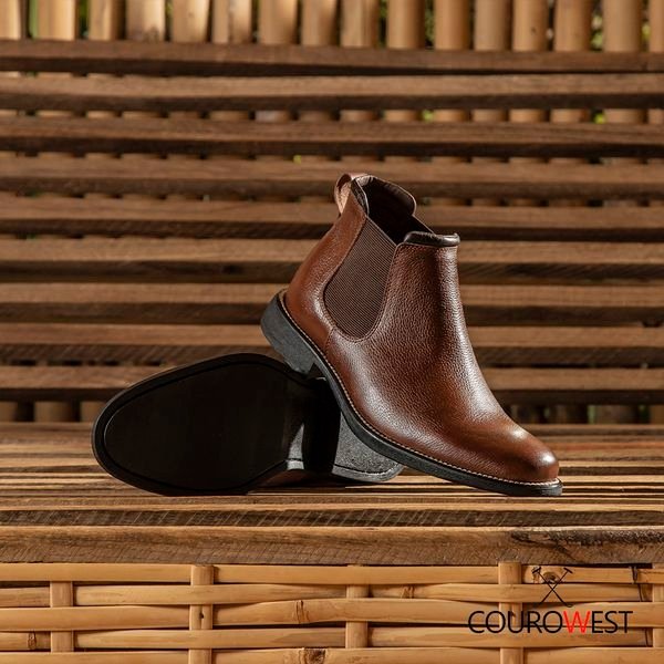 BOTA CHELSEA HAVANA ALMOFADADA CUERO FLOATHER