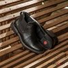 BOTA CHELSEA NEGRO ALMOFADADA CUERO FLOATHER