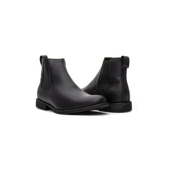 BOTA CHELSEA NEGRO ANATÓMICA CUERO HIDROFUGADO