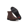 BOTA CHELSEA CAFÉ ANATÓMICA CUERO NOBUCK
