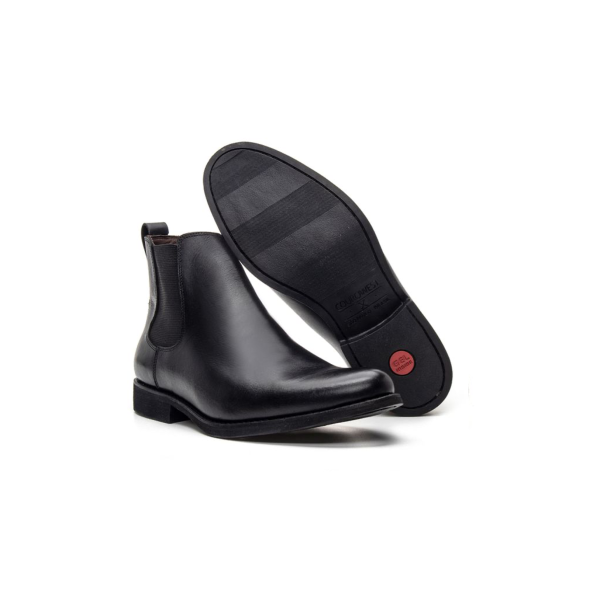 BOTA CHELSEA NEGRO ANATÓMICA NOBRE