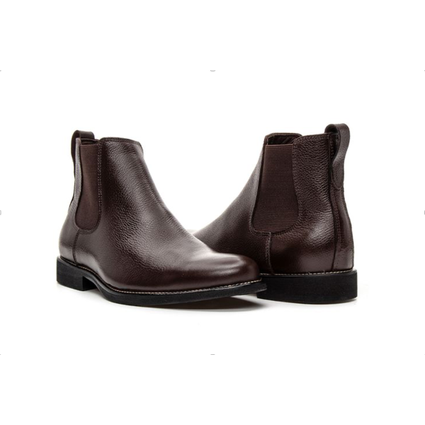 BOTA CHELSEA CAFÉ ANATÓMICA CUERO FLOATHER