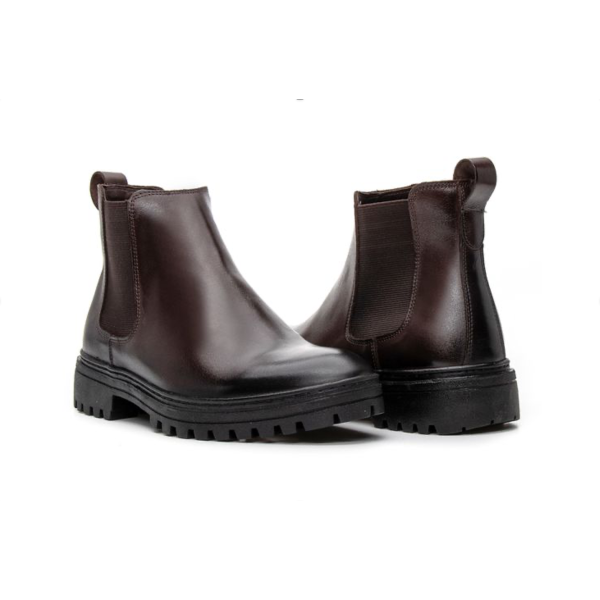 BOTA CHELSEA CAFÉ FULL TRAIL CUERO NOBRE