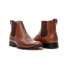 BOTA CHELSEA WISKY SUELA DE CUERO ROJO NOBRE