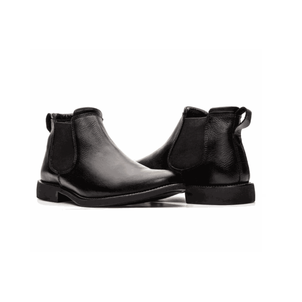 BOTA CHELSEA NEGRO ALMOFADADA CUERO FLOATHER