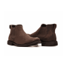 BOTA CHELSEA CAFÉ ALMOFADADA CUERO NOBUCK