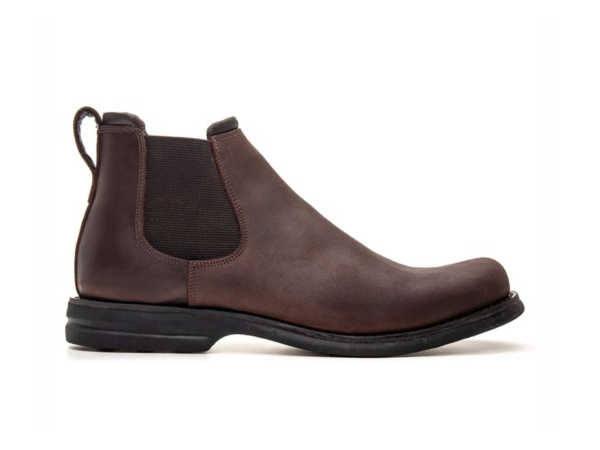 BOTA CHELSEA CAFÉ COMFORT CUERO HIDROFUGADO