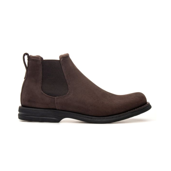 BOTA CHELSEA CAFÉ COMFORT CUERO NOBUCK