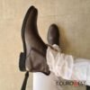BOTA ZIPADA ANATÓMICA CAFÉ CUERO FLOATHER