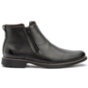 BOTA ZIPADA ANATÓMICA NEGRO CUERO FLOATHER