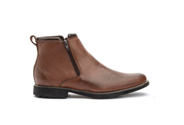 BOTA ZIPADA ANATÓMICA HAVANA CUERO FLOATHER