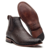 BOTA CHELSEA WISKY SUELA DE CUERO