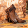 BOTA CHELSEA WISKY SUELA DE CUERO